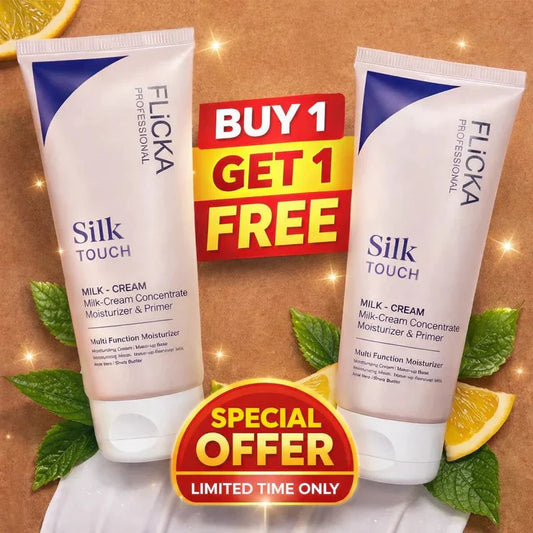 Flicka Silk Touch l Concentrate - Primer and Moisturizer ( Buy 1 Get 1 Free)