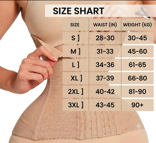 High‑Waist Tummy & Waist Shaping Wrap Belt