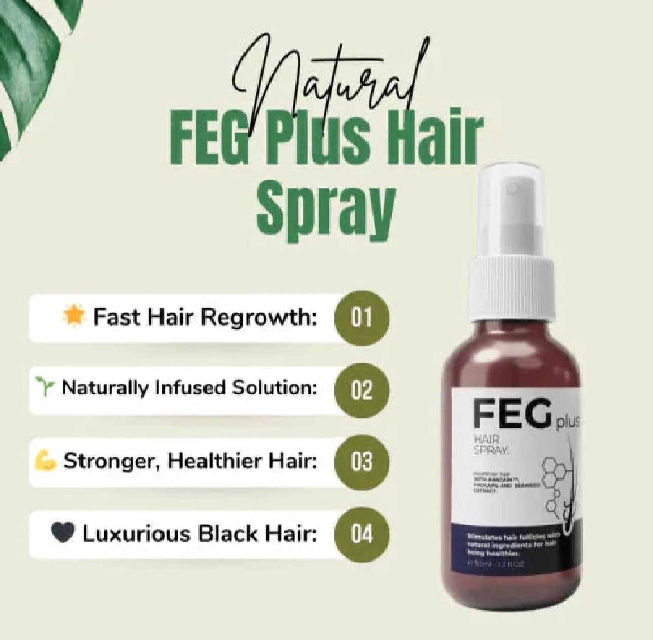 FEG Plus Hair Growth Spray