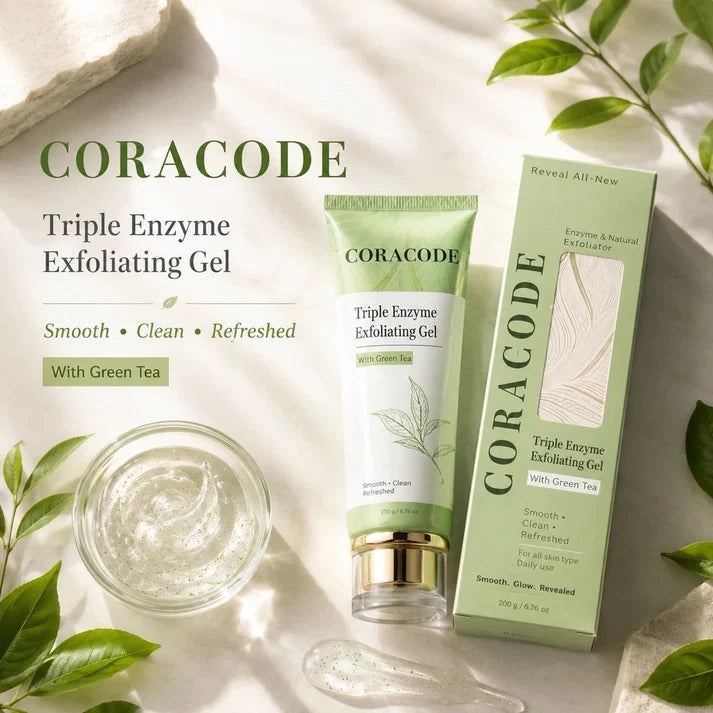 Coracode Triple Enzyme Exfoliating Gel